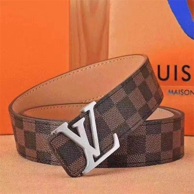 2022 Luxury Designer Louis Vuitton Lv Belt Buckle Fashion Genuine Leather  Women Belts For Men Letter Double Big Gold Classical 00A1 From Gaoduanbags,  $20.72