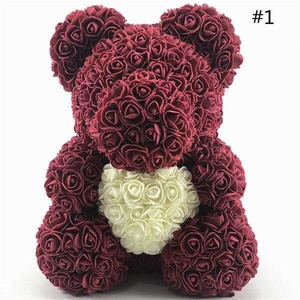 D8106-25CM Rose Bear