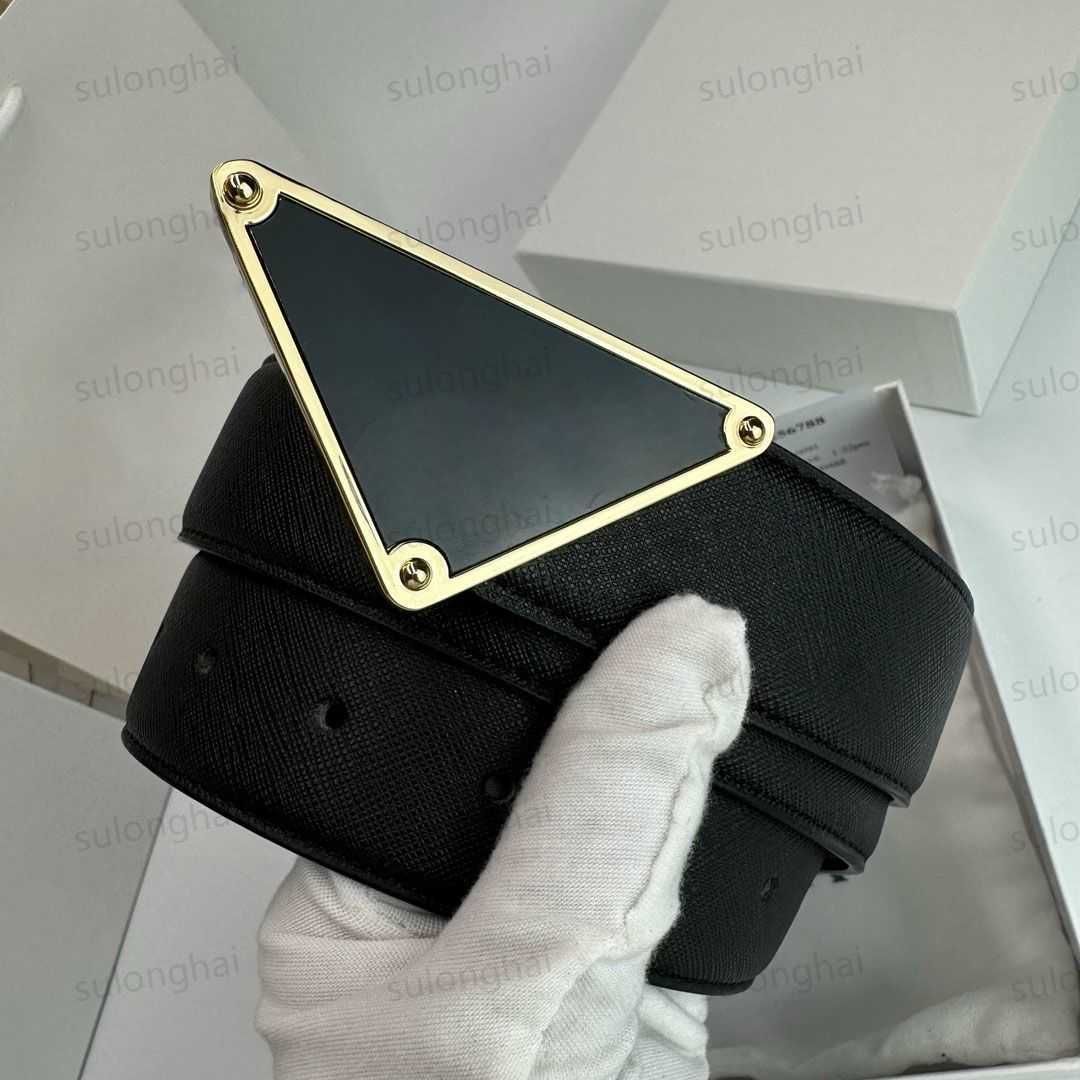Cross pattern-Gold buckle/black