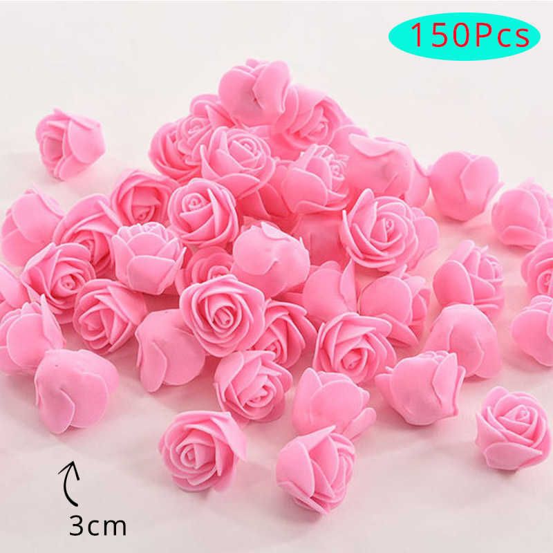 Rosado de la flor 150pcs