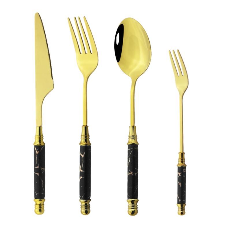 4PCS schwarzes Gold B