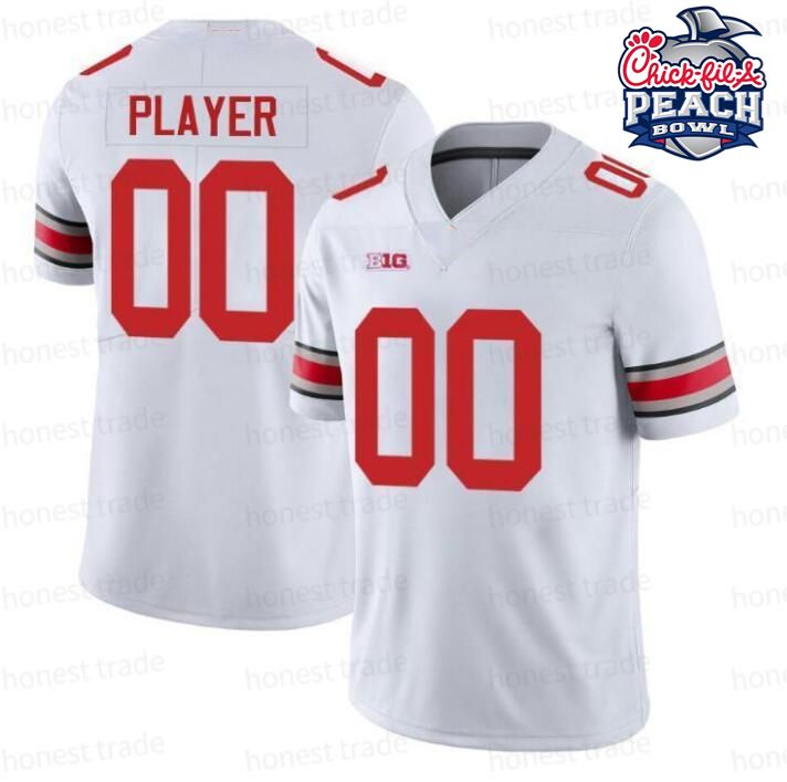 White Jersey+Peach Bowl