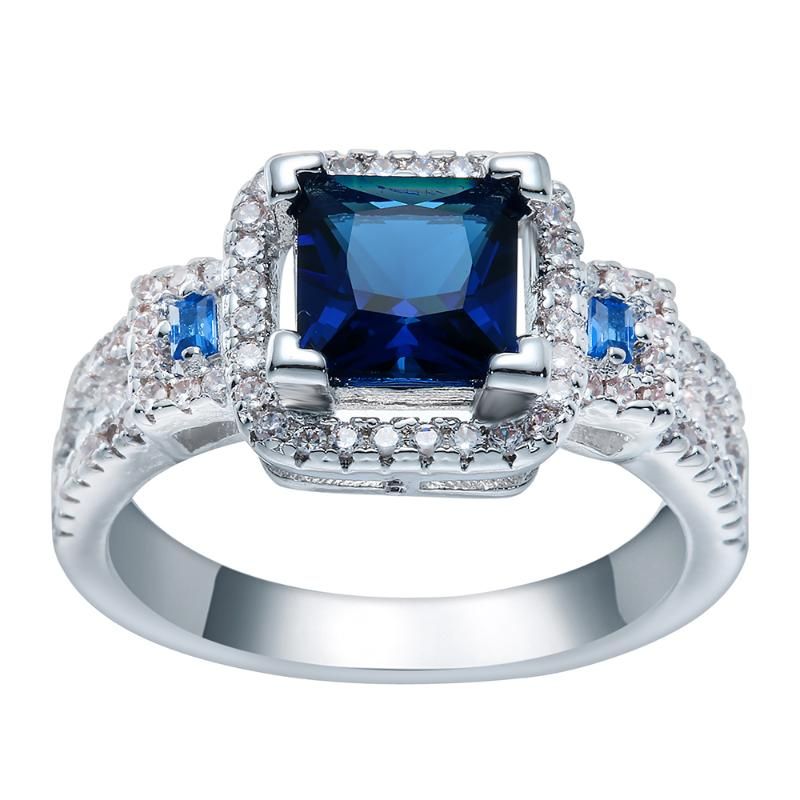 Royal Blue Platinum Plated