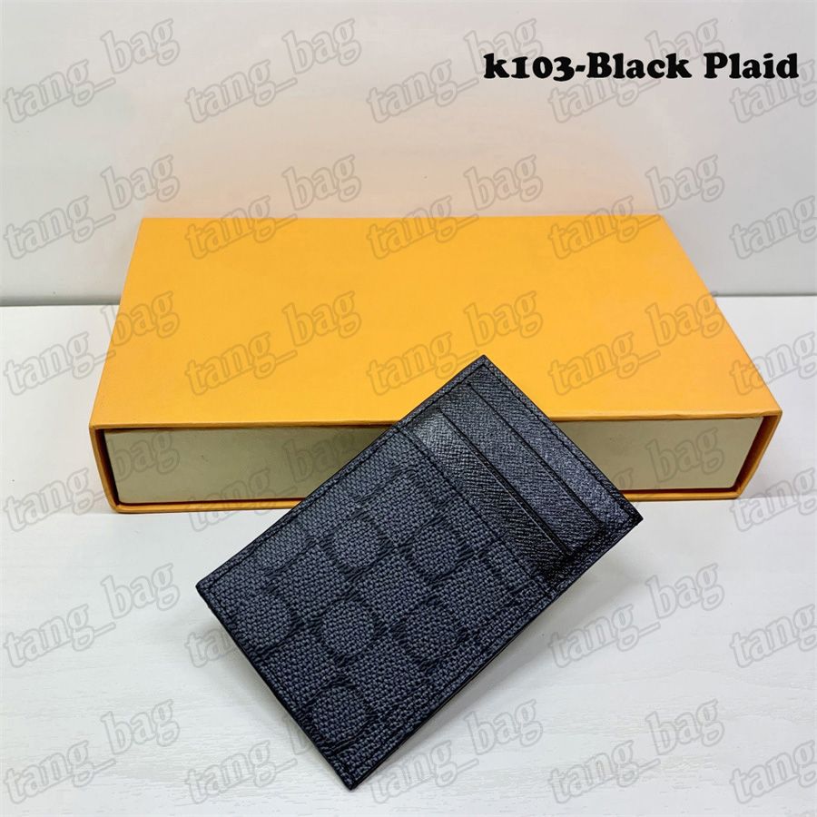 K103 Black Plaid