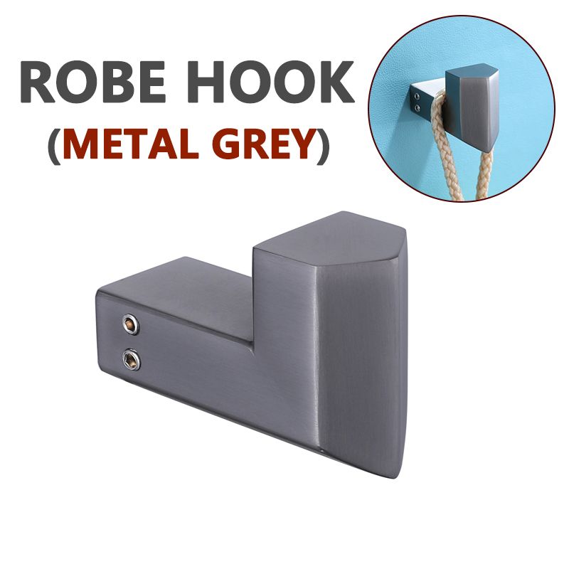 Robe Hook Gray China