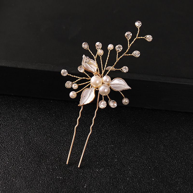 Gold hair pins