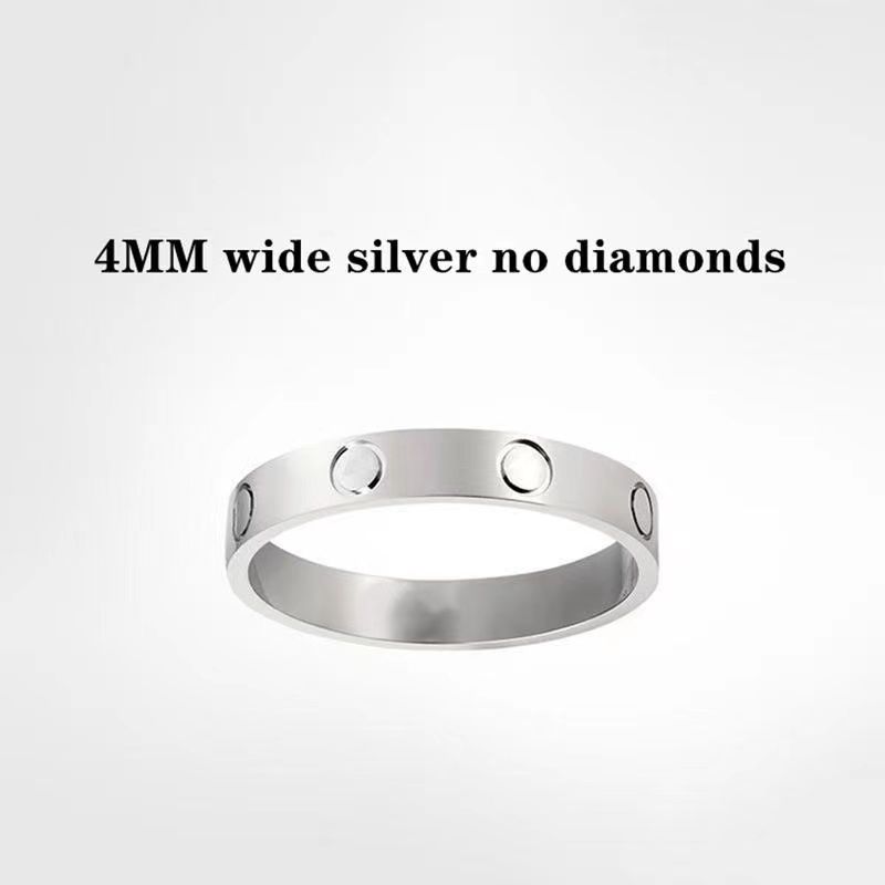 4MM Silver (No Diamond)