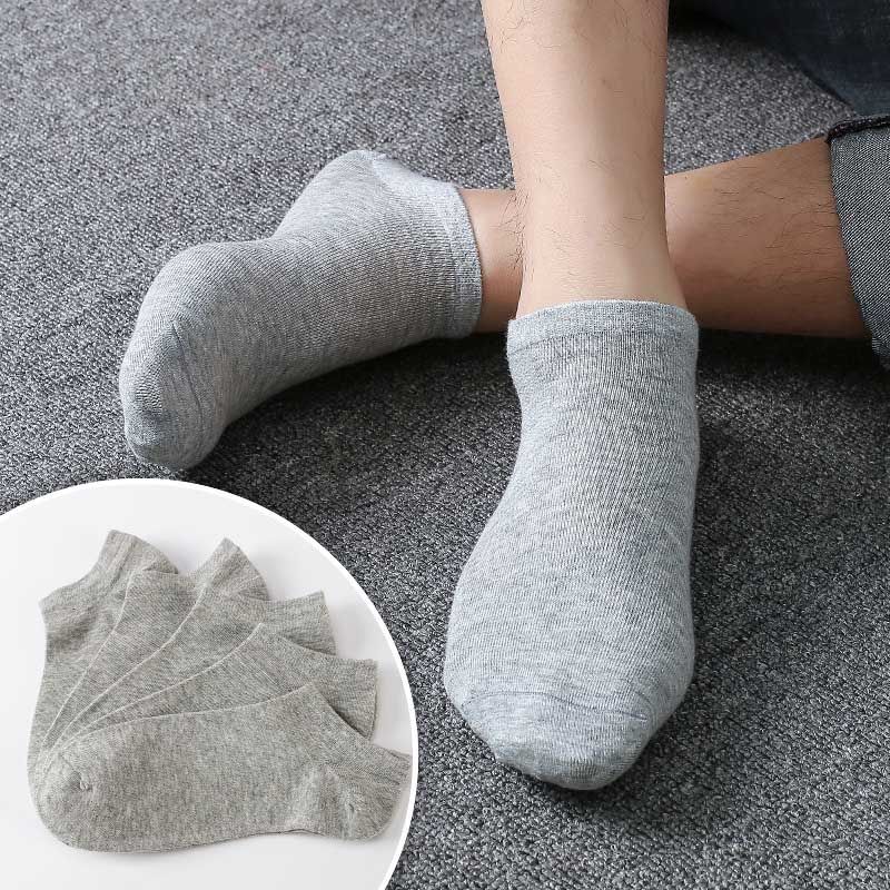 Boat socks gray