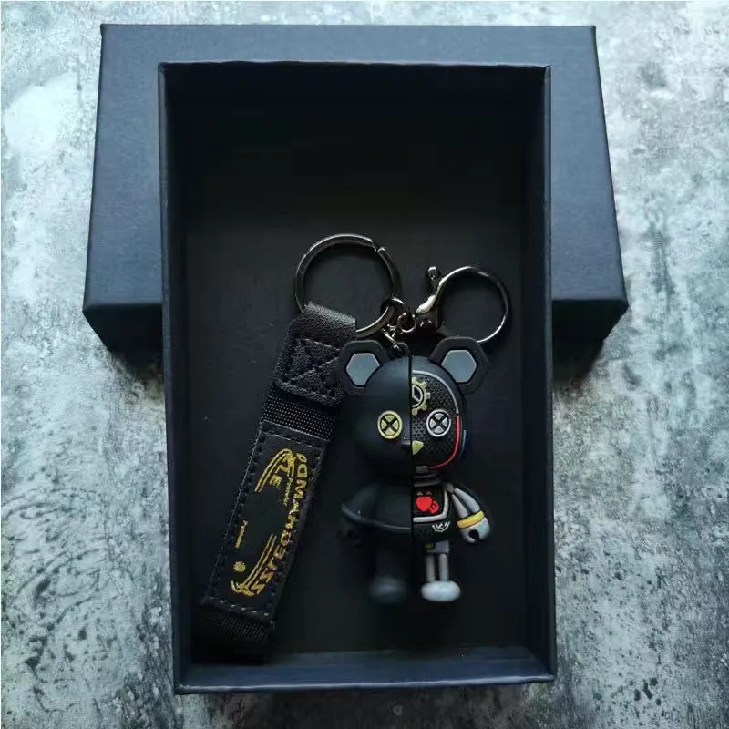 LV Black Bear Brick Keychain