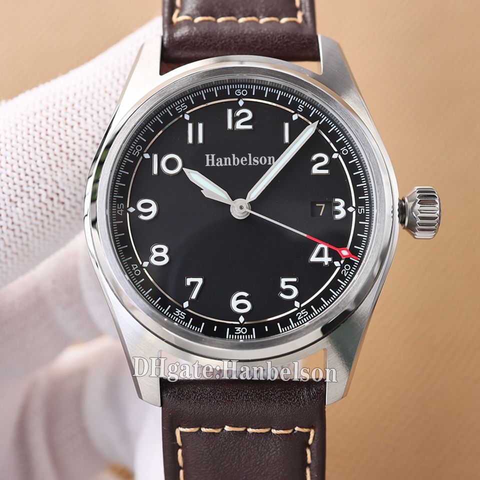 5. Black Dial (Lederband)