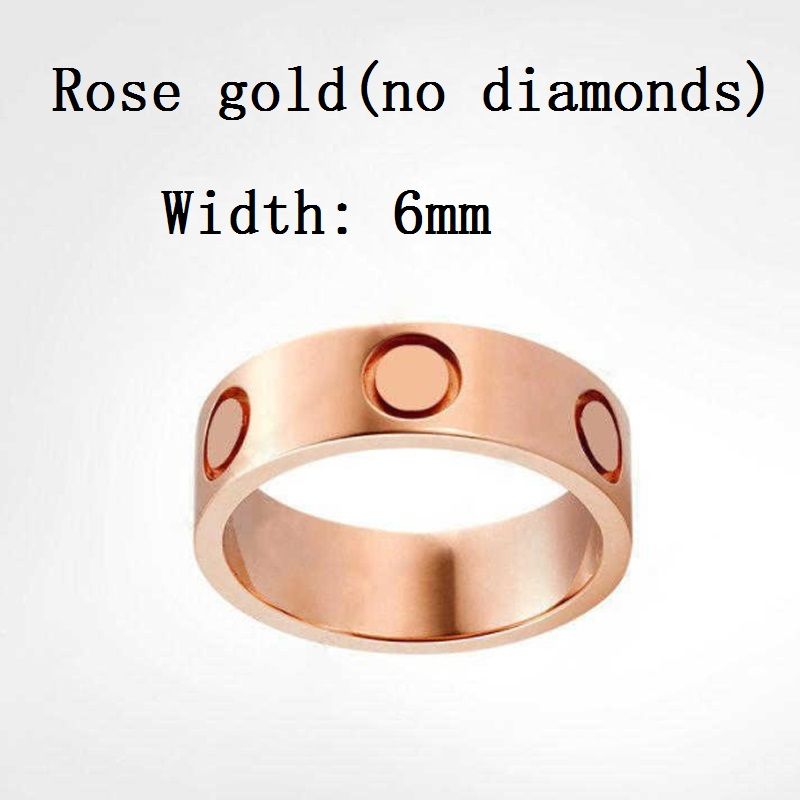 6mm rose no diamond