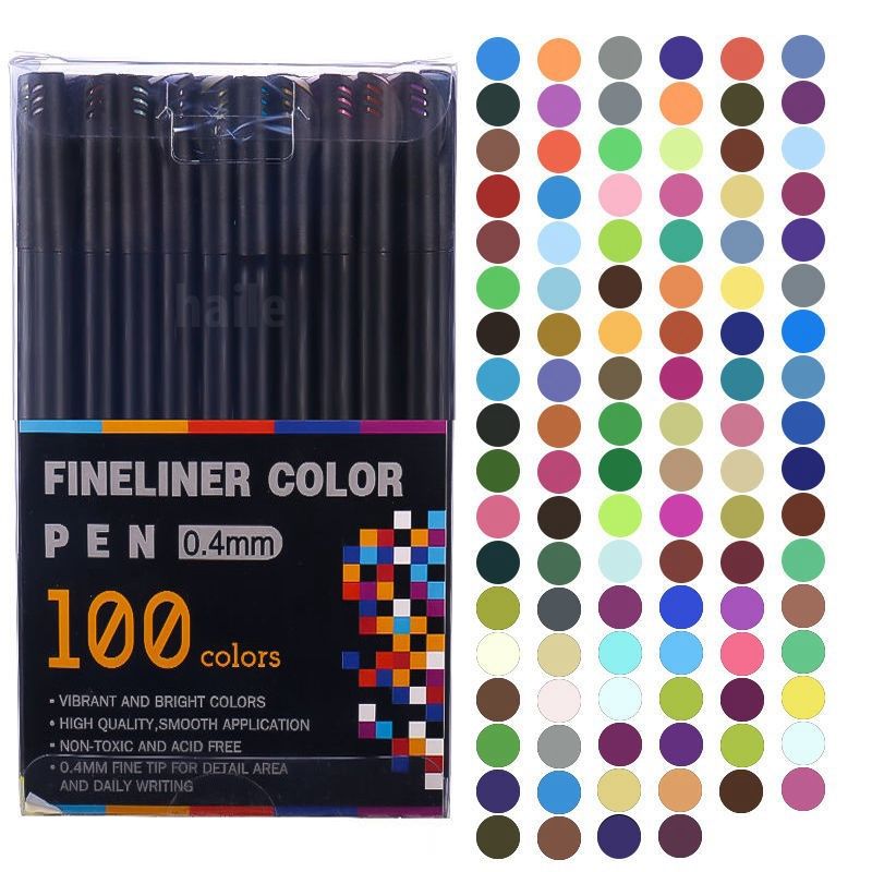 100 colors set