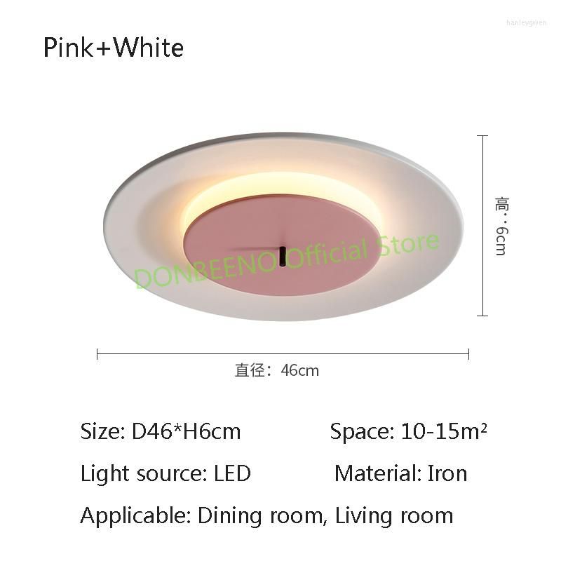 Luz quente rosa