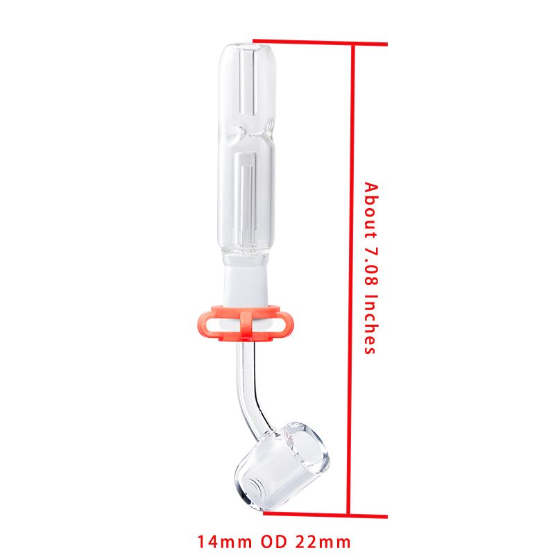 14mm met Quartz Banger-nagel