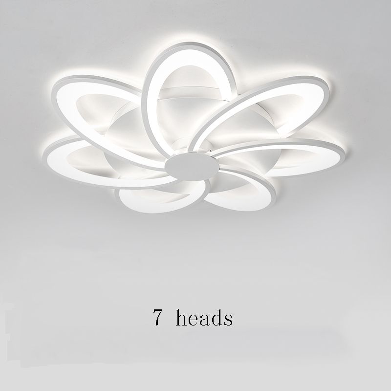 7 heads white light