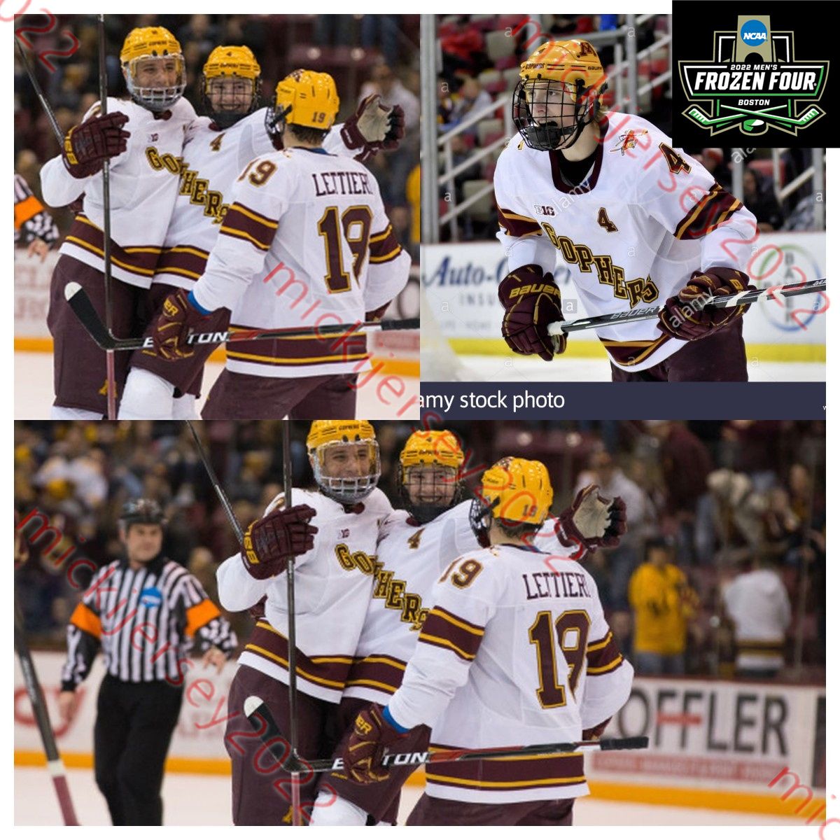 Gophers gophers/frysta fyra lapp