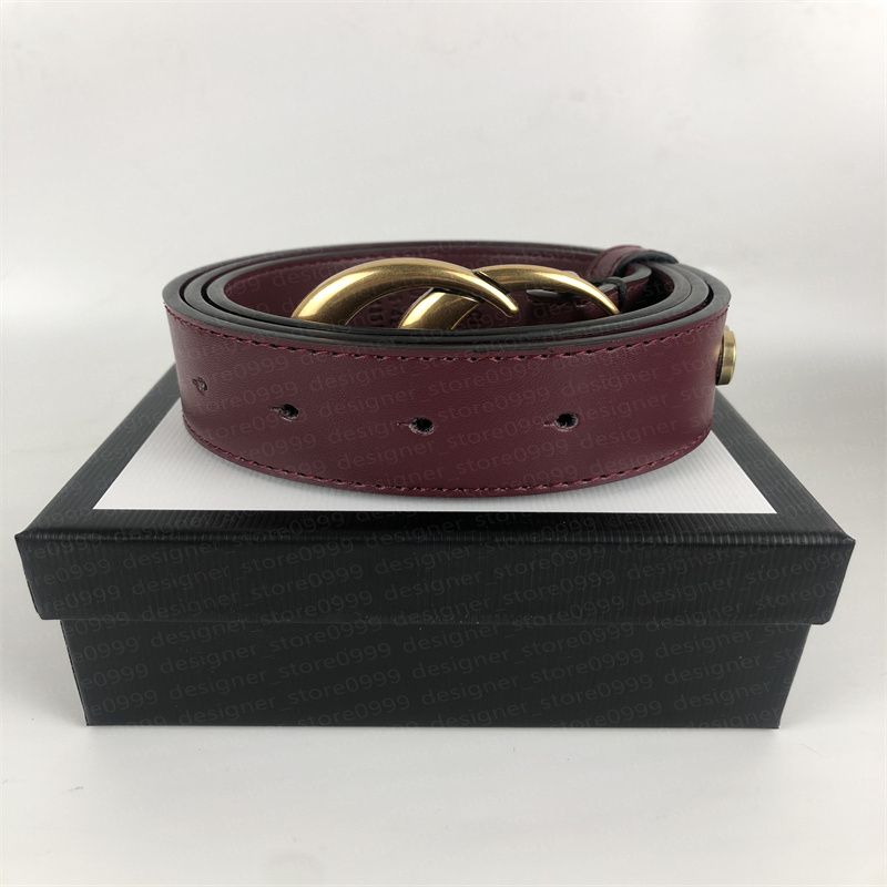 #7-Bronze buckle + wine red + tail