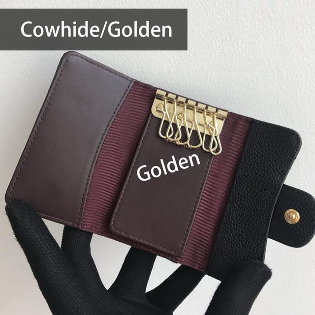 Caviar Cowhide Gold Buckle