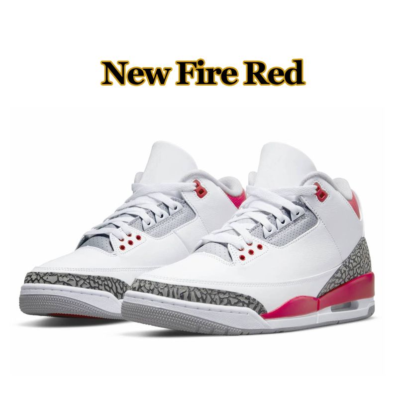 New 3s Fire Red