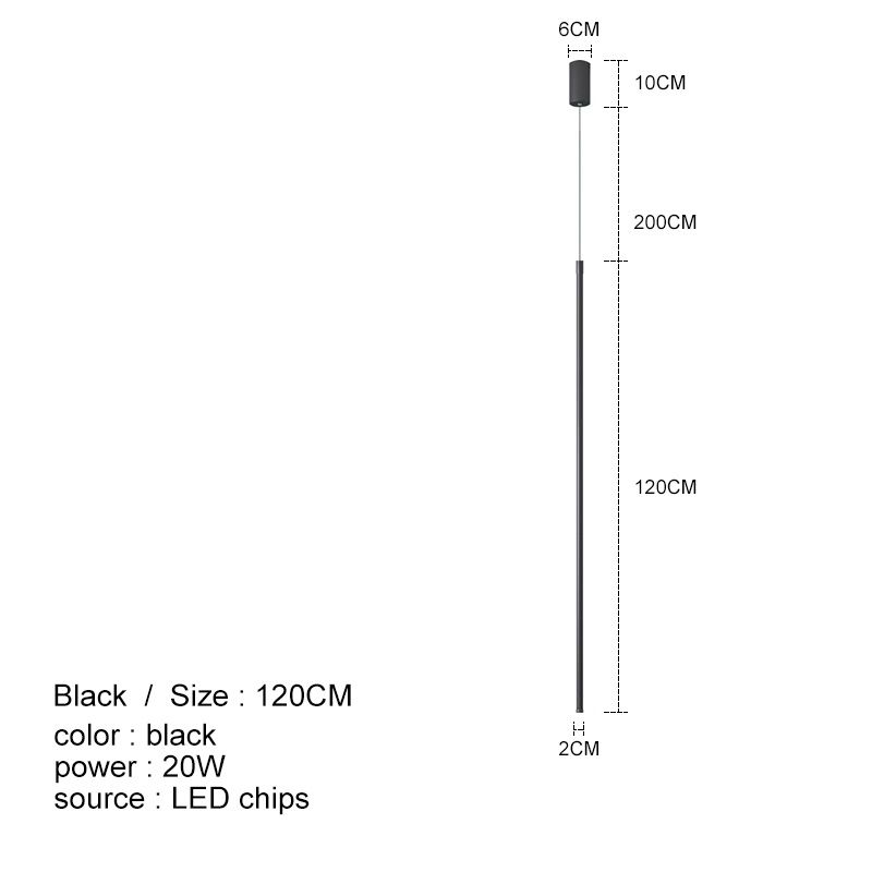 Size 120CM Cold White