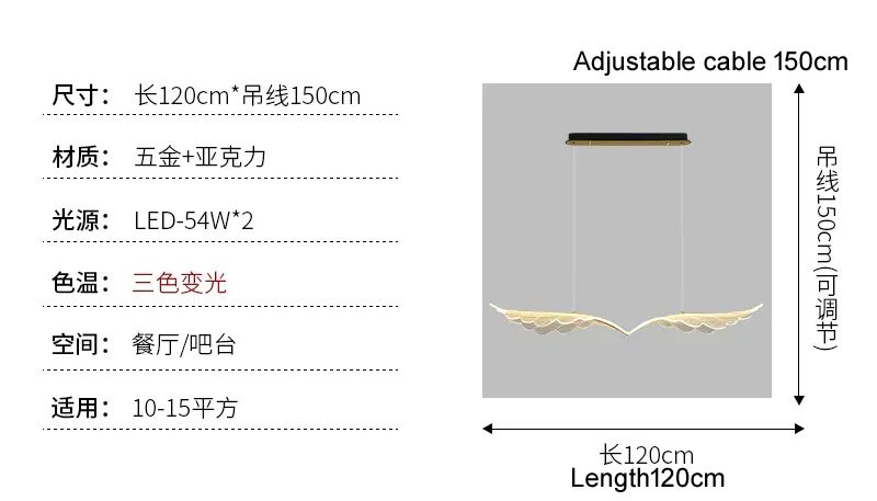 Längd 120 cm