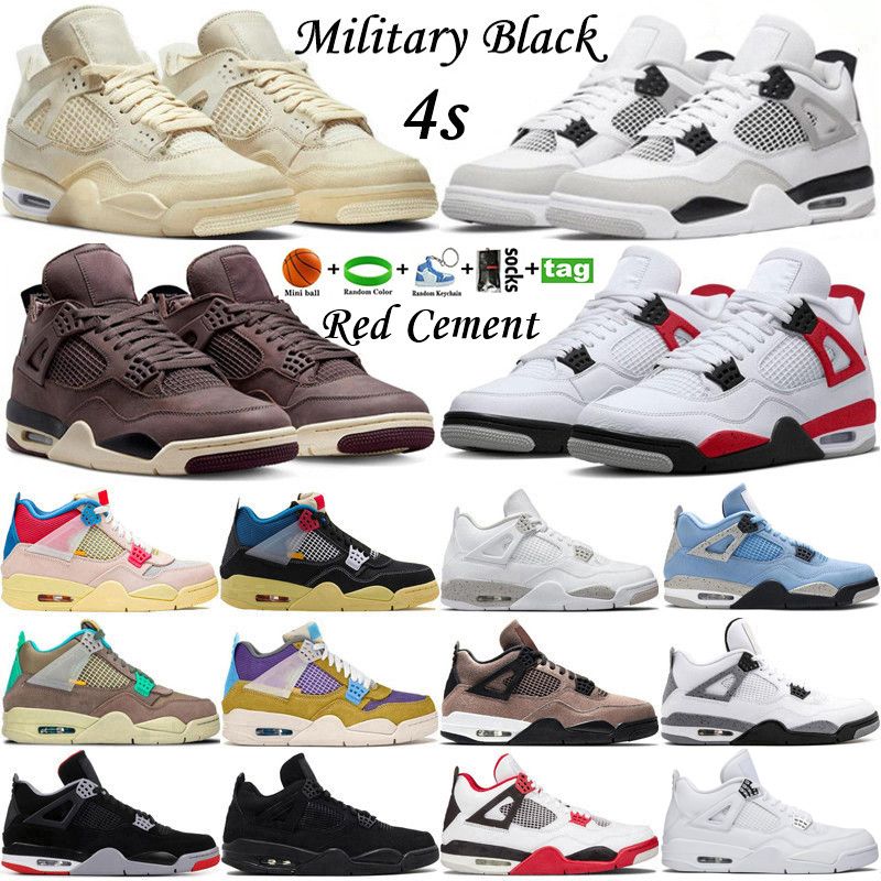 2023 Jumpman Sail Oreo Mens Shoes High Og 4S Red Cement Violet Ore