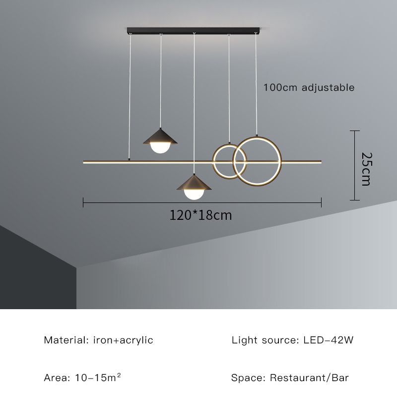 6052-120-Black 3 Cores Light