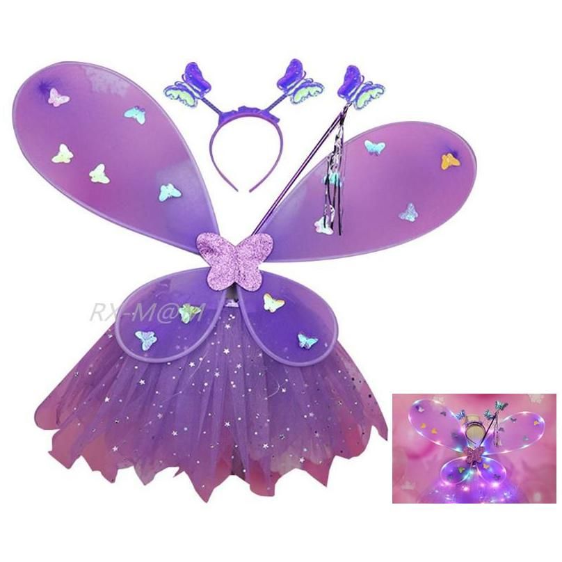 Purple Wings Set