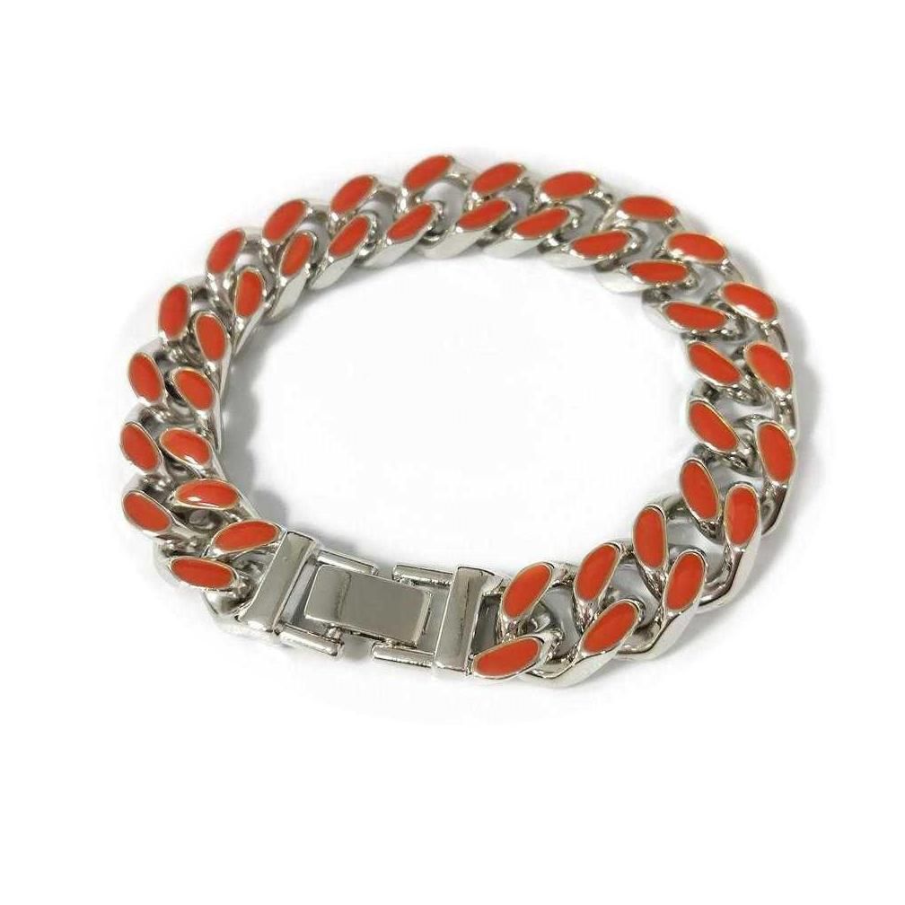 Orange silver 25 cm