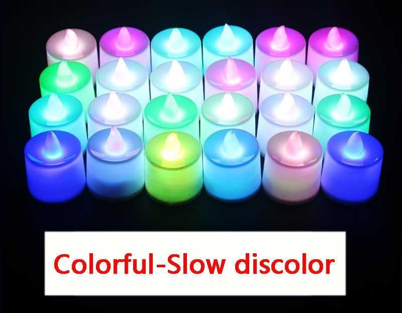 Colorful-Slow discolor