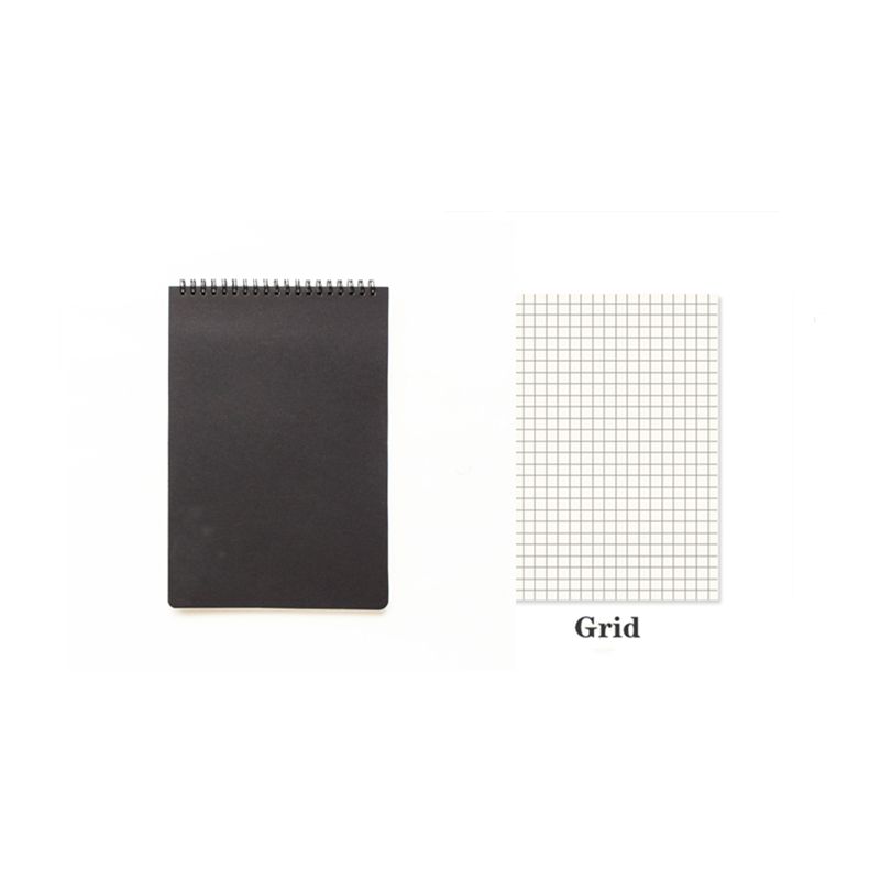 Black Cover Grid A5