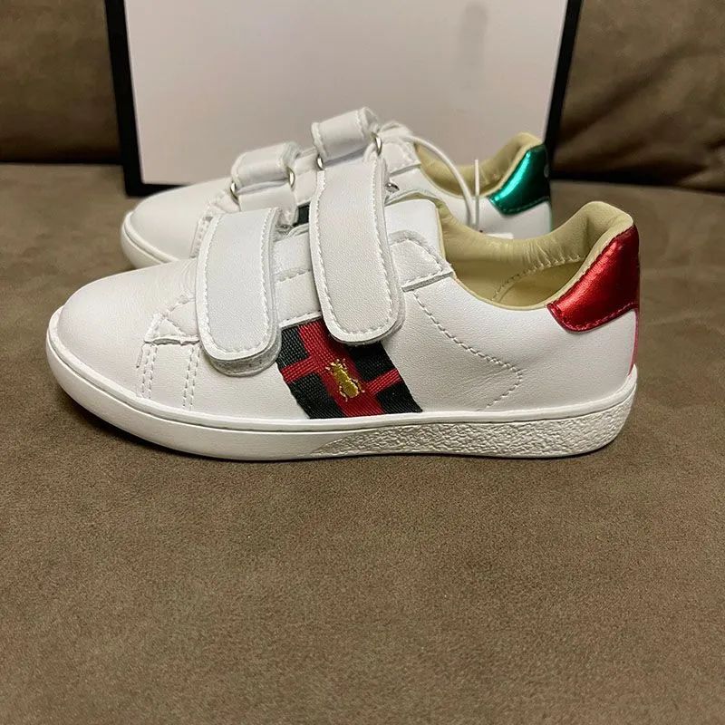 Luxury Kids Shoes Baby Shoe Designer Casual Bee Trainers Children