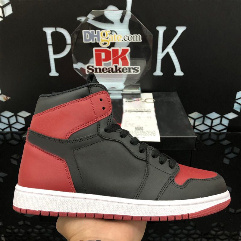 Designer Sneakers Jumpman 1 Basketball Shoes 1s Lucky Green Prototype  University Blue Mid Light Smoke Grey Bred Patent Bordeaux Chicago UNC  Patent Women Trainers From Topsneakerstore, $10.17