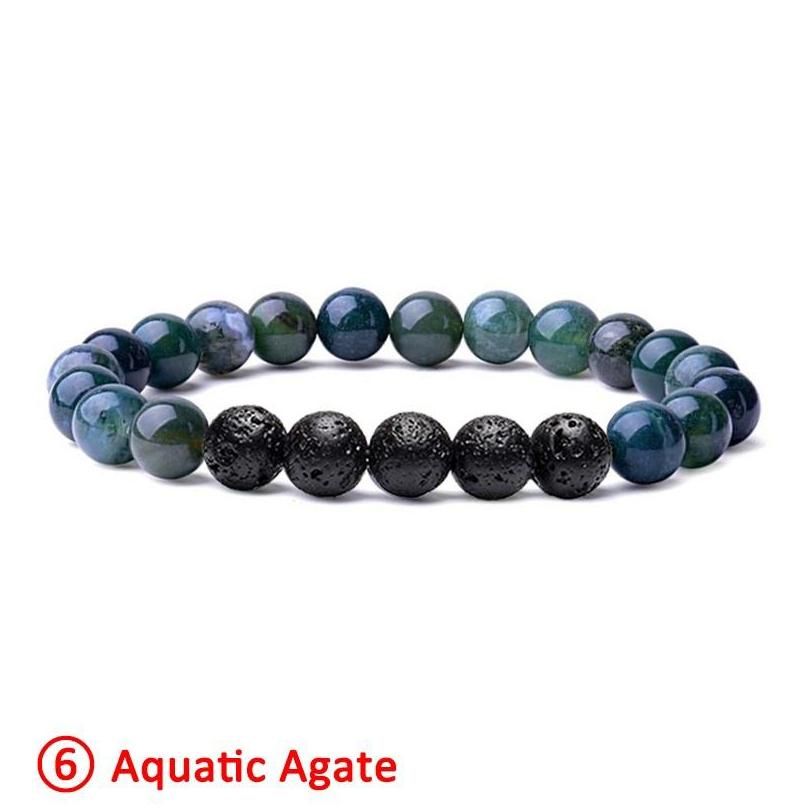 6 agate aquatique