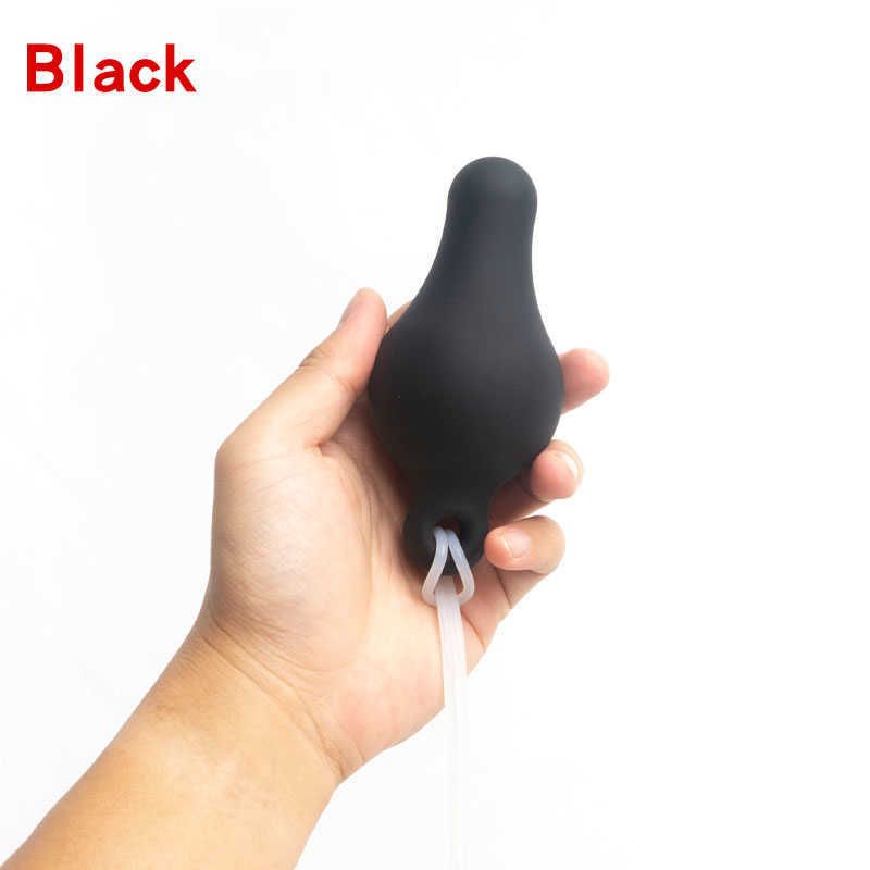 Anal Plug d-Black Inches 31-35