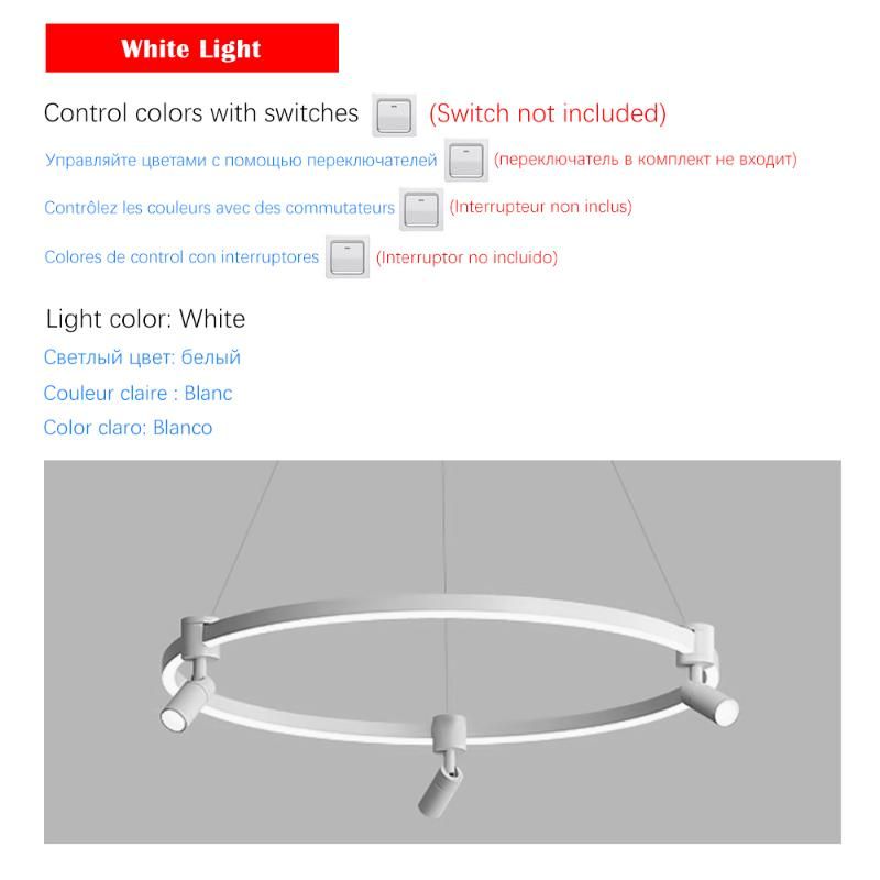 Белый свет - фарфоровой D50см
