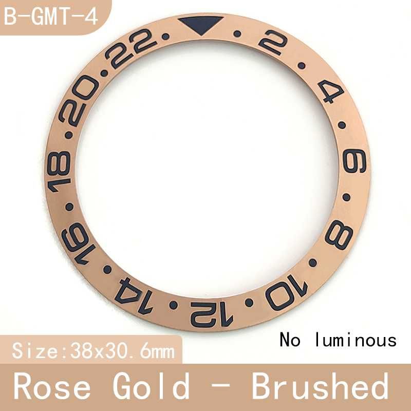 Roségouden bruushed