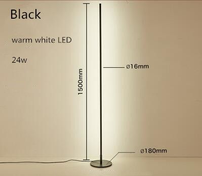 Bouche EU LED chaude noire