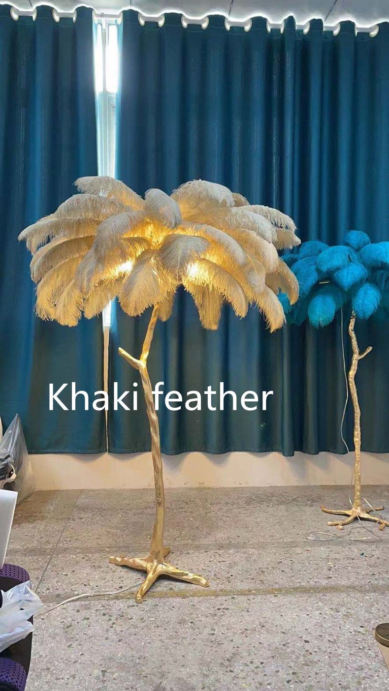 Khaki H165cm 35 feathers