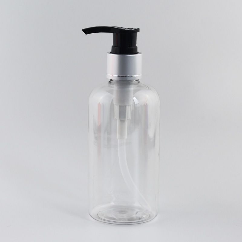 220 ml Clear fles Black PET