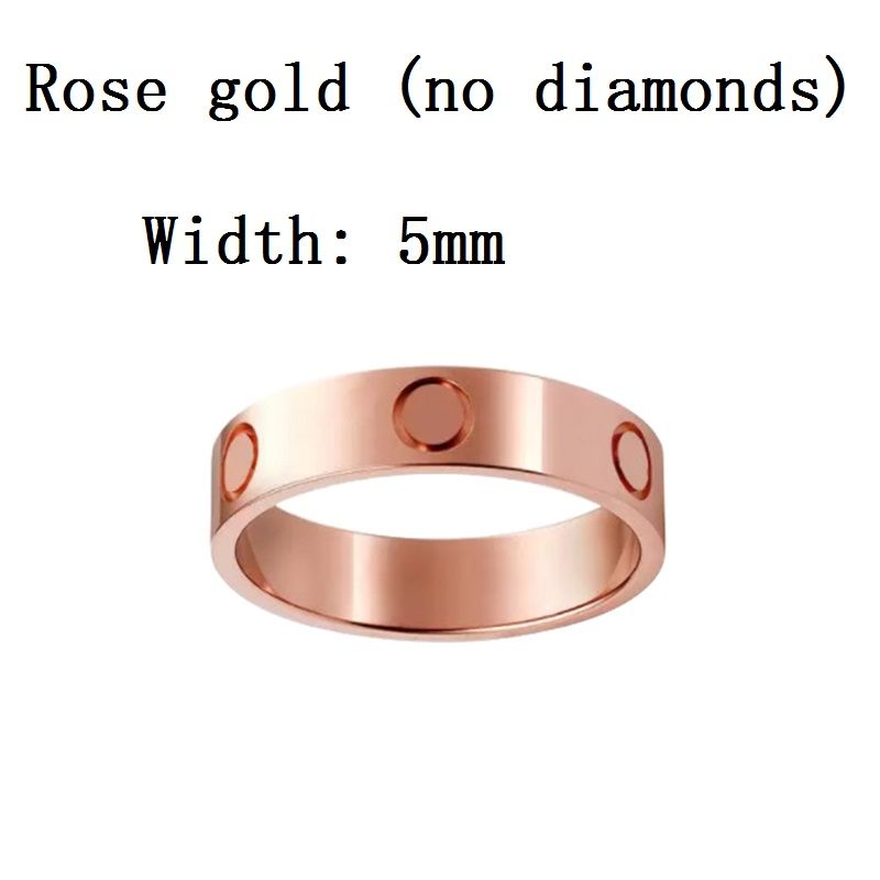 Rose Gold (5mm) -lovering