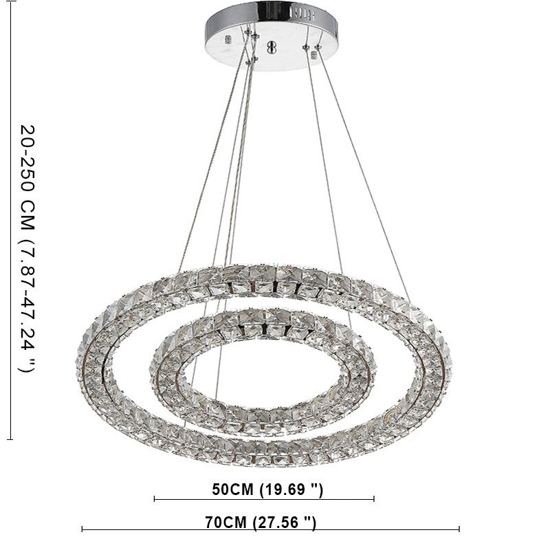 2ring 5070 cm dimmbar mit Fernbedienung