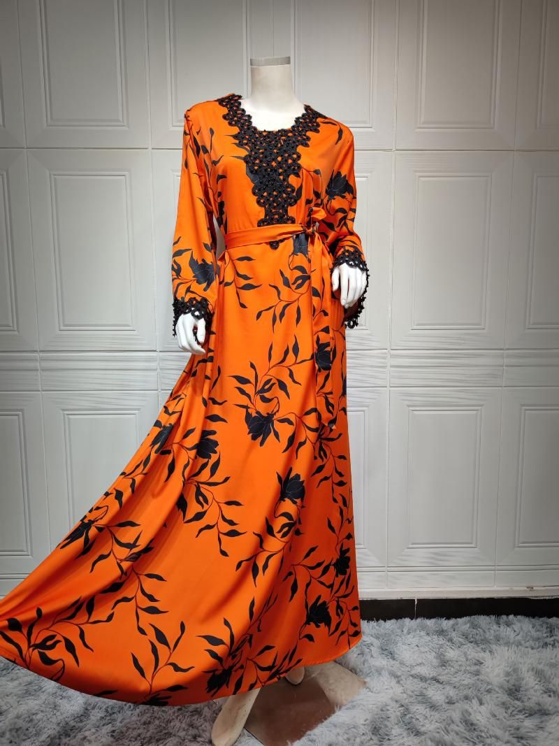 Orange Kleid S China