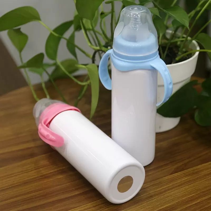 Sublimation 8 Oz Stainless Cute Baby Bottles - China Heat Press and Baby  Cup price