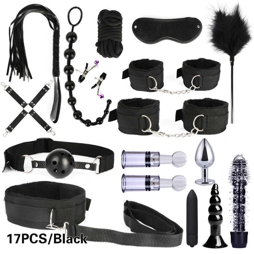 17pcs Black