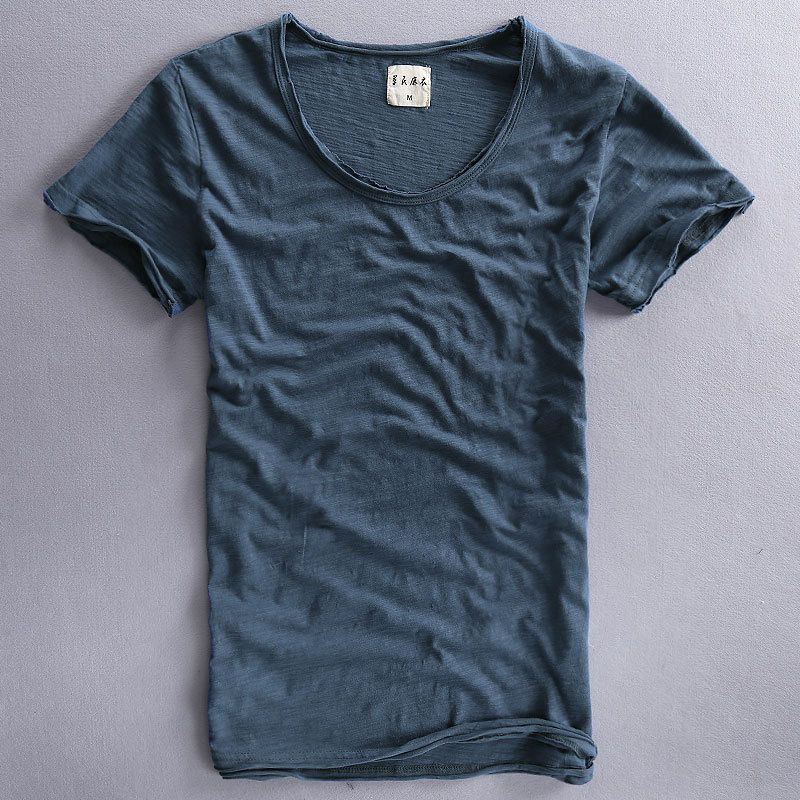 O-neck koninklijk blauw