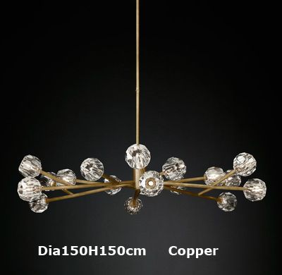 Dia150cm copper warm light