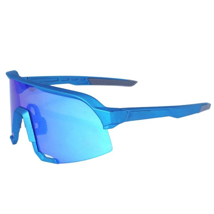 Blue Gradient Frame Ice Blue Flake