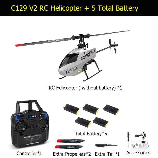 Helicopter+5*Battery