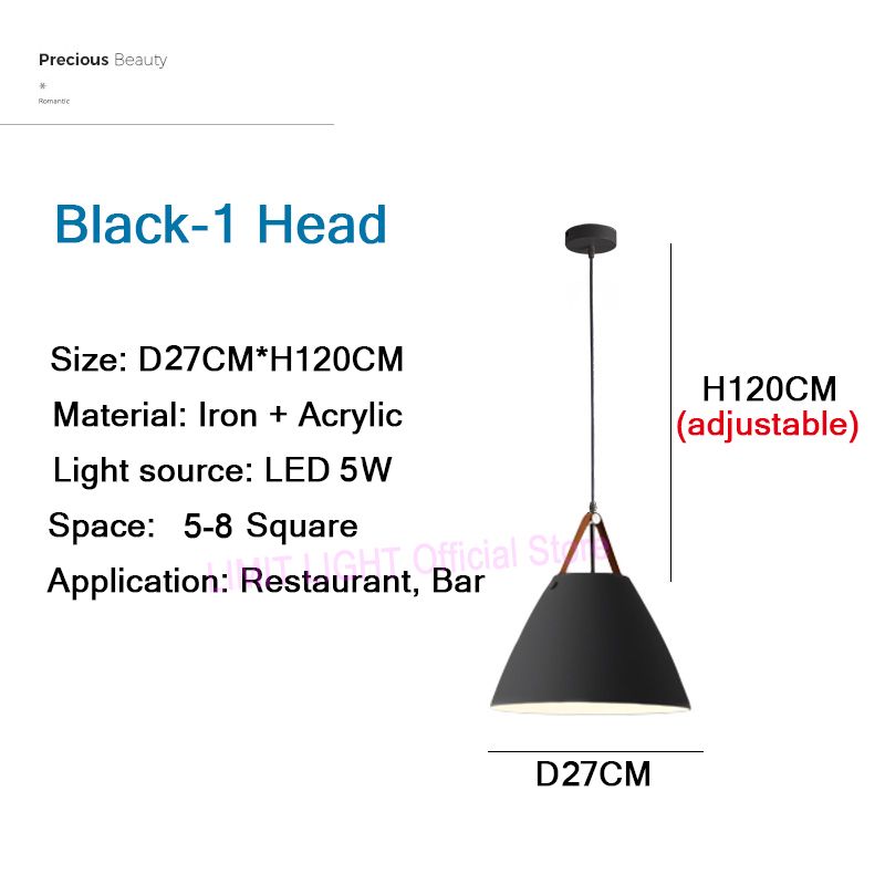 Svart-d27cm varmt ljus